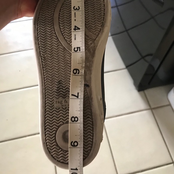 Rag&Bone Standard Issue black leather sneakers - Picture 9 of 10